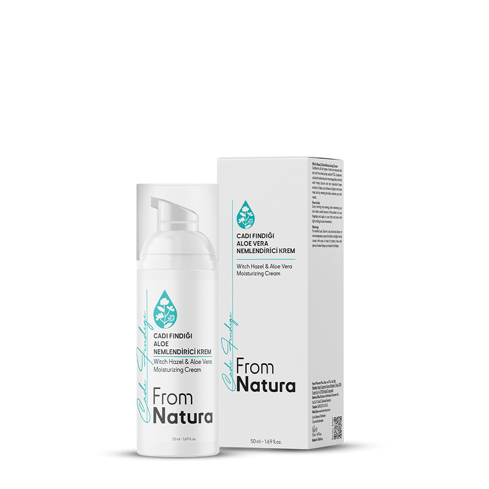 Witch Hazel & Aloe Moisturizing Cream 50 ml - From Natura